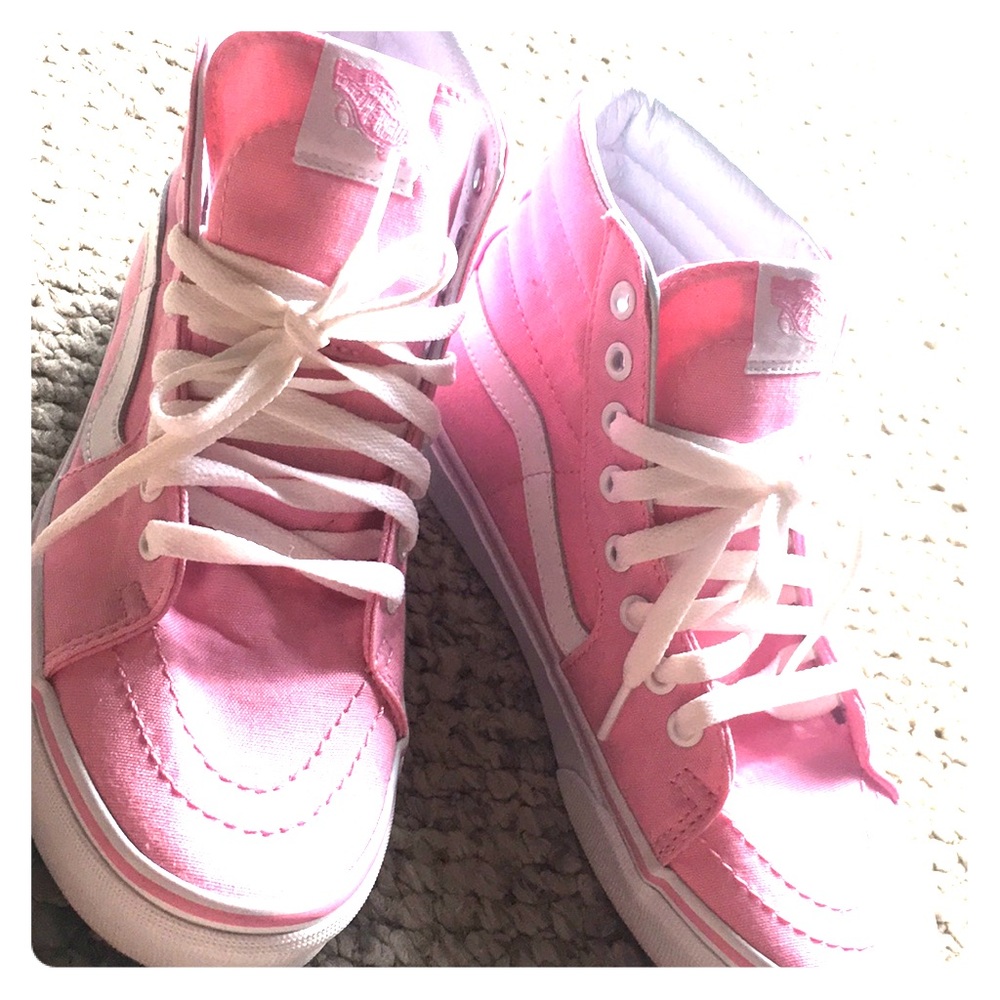 Pink High Top Vans
